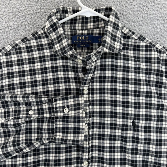 Lauren Ralph Lauren Other - RALPH LAUREN Shirt Men's Large Tattersall Plaid Preppy Long Sleeve Button Down
